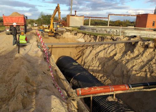 Пластиковые трубы большого диаметра. Особенности труб из пластика большого диаметра