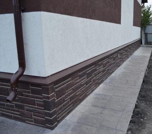 Как сделать цоколь вокруг дома своими руками. Цоколь дома — выбор достойных материалов для отделки. 100 фото новинок дизайна