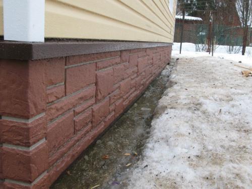 Как сделать цоколь вокруг дома своими руками. Цоколь дома — выбор достойных материалов для отделки. 100 фото новинок дизайна