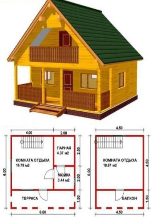 Баня маленькая проект. Проектирование и фундамент 10 Баня маленькая проект. Проектирование и фундамент 10