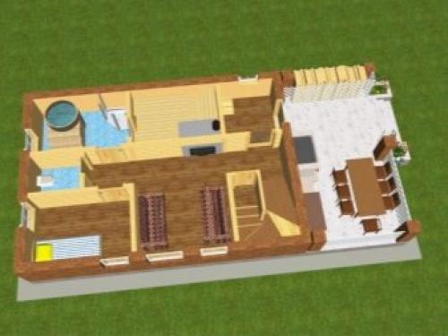 Баня маленькая проект. Проектирование и фундамент 12 Баня маленькая проект. Проектирование и фундамент 12