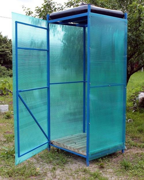 Душ на даче без водопровода. Разновидности летнего душа на дачу — советы по обустройству