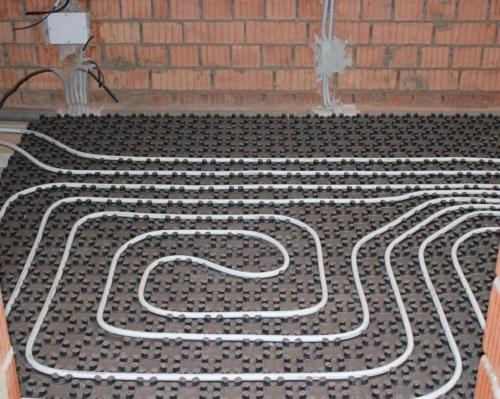 Укладка труб теплого пола. Способы укладки 06