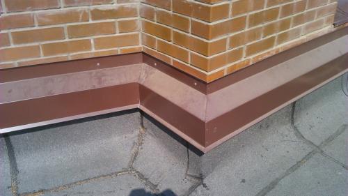 Отлив цокольный металлический размеры. Виды и характеристики