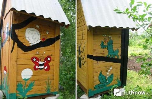 Как сделать деревенский туалет. Выбираем место расположения туалета 02