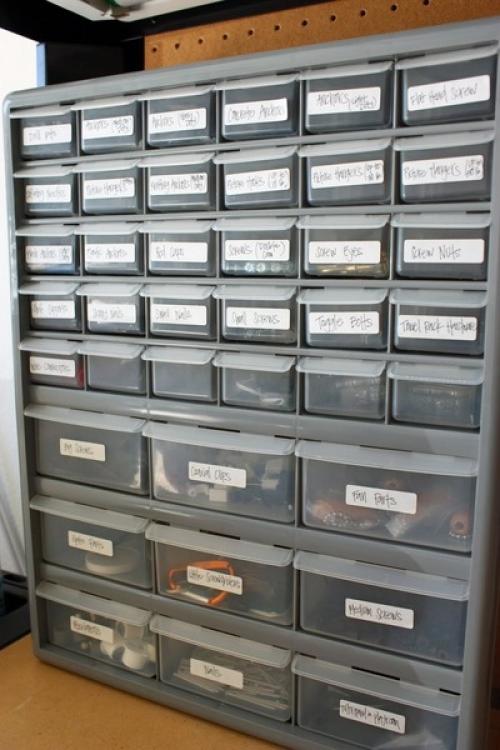 Как разместить инструменты в мастерской на стене. Принци. Все на виду