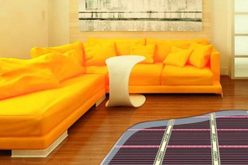 Монтаж Инфракрасного теплого Пола под линолеум. Почему ИК пленка – лучший теплый пол под линолеум