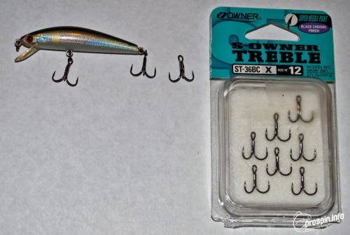 Как поменять тройник на воблере. #1 SerGuitar