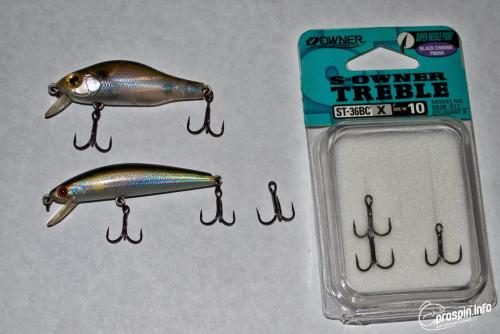 Как поменять тройник на воблере. #1 SerGuitar