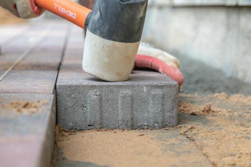 Тротуарная плитка, как правильно уложить. Укладка вибропрессованной тротуарной плитки