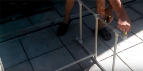 Подставка для удочек из полипропиленовых труб. Род-под для удилищ из пластиковых труб своими руками