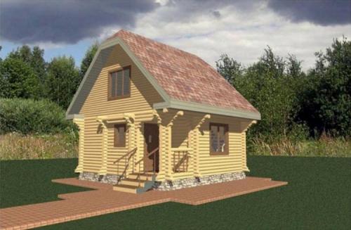 Проект бани с купелью. Как выбрать купель для бани? 15