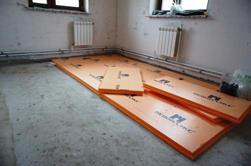 Водяные теплые полы в частном доме по.. Подготовка помещения