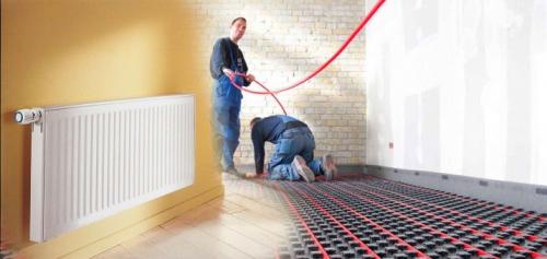 Как сделать теплый пол от отопления. Процесс установки водяного теплого пола 07