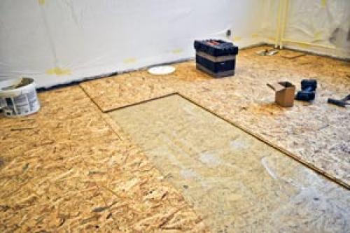 На что стелить линолеум на деревянный пол. Подготовка поверхности основания