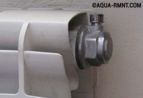 Кран Маевского старого образца. Как работает данный прибор?