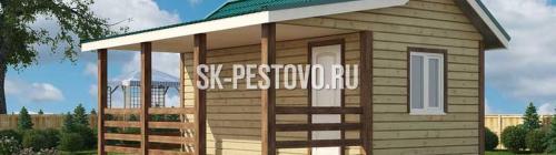 Отдых в стиле классики: деревянные бани с бассейном 08