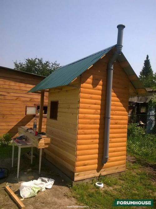Дачный туалет класса «люкс»