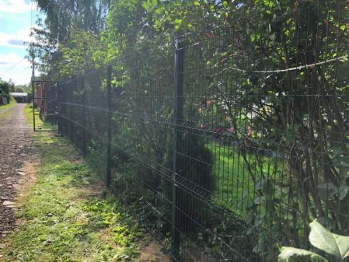 Забор из 3d сетки. Плюсы и минусы 03