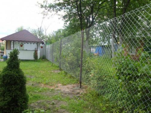 Сетка рабица для забора. Положительные характеристики сетки рабица