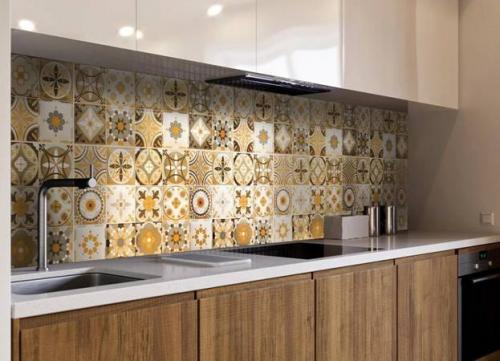 Как подобрать фартук для кухни по цвету. Как выбрать фартук для кухни