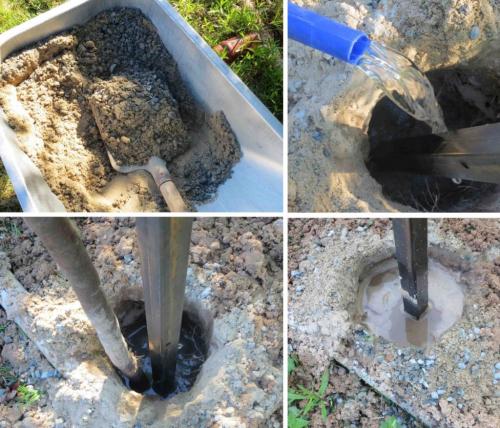 Как сделать забор самому. Из сетки