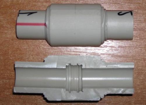 Муфта переходная с металла на пластик. Что такое ПП муфта