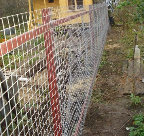 Забор своими руками не, как у всех интересные идеи. Металлические сетки