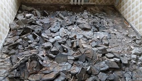 Разборка цементно-песчаной стяжки расценка. Во сколько обойдется демонтаж стяжки пола