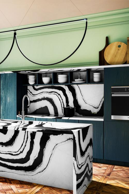 Чем можно заменить кафель на кухне в рабочей зоне. Вместо плитки: 10 классных идей для кухонного фартука