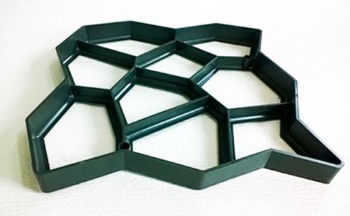 Как сделать форму для бетонной дорожки. Садовая дорожка своими руками при помощи формы