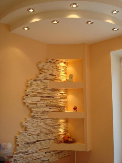 Оформление ниши в стене. 6 преимуществ использования ниши 03