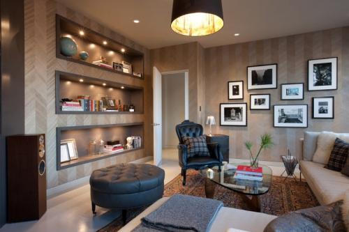 Оформление ниши в стене. 6 преимуществ использования ниши 05