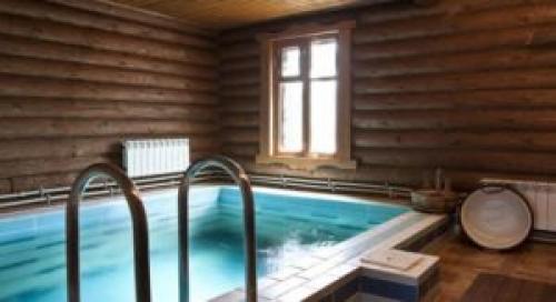 Как выбрать место для строительства бани с бассейном. Где строить и каким делать?