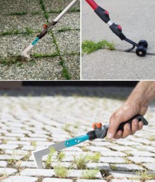 Как избавиться от травы между тротуарной плиткой навсегда. Как удалить траву между тротуарной плиткой