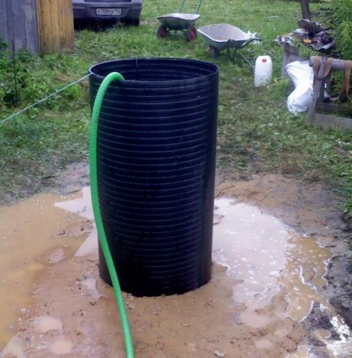 Пластиковые кольца для канализации. Пластиковые кольца для углубления колодцев