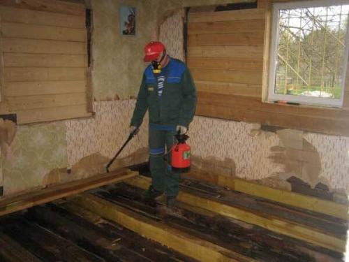 Деревянный пол на лагах. Установка лаг для пола