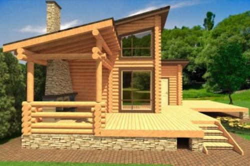 Баня с террасой и бассейном. Проекты бани с бассейном: правила и рекомендации 35