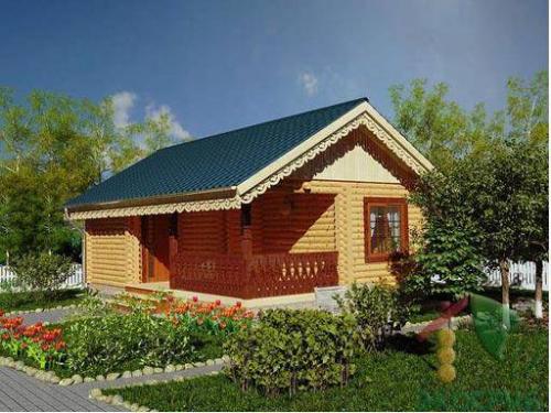 Баня с террасой и бассейном. Проекты бани с бассейном: правила и рекомендации 30