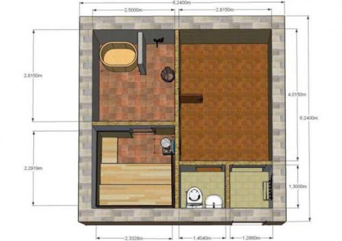 Проекты бани с бассейном: правила и рекомендации 14