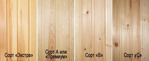 Вагонка для балкона, какое дерево лучше. Сорта деревянной вагонки