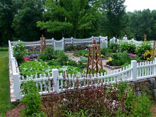 Декоративный забор на даче своими руками. Декоративные заборы для дачи – зонирование и украшение участка