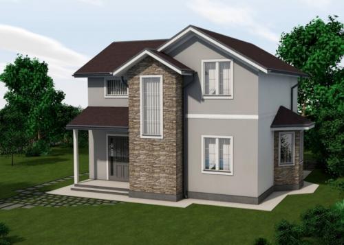 Планировка дома 120 кв м одноэтажный. Двухэтажные дома