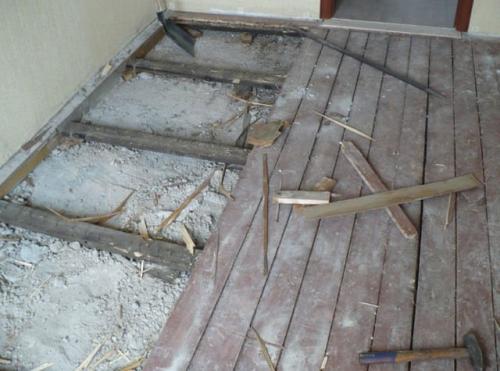 Как поменять пол в старом деревянном доме. Конструктивные параметры основания