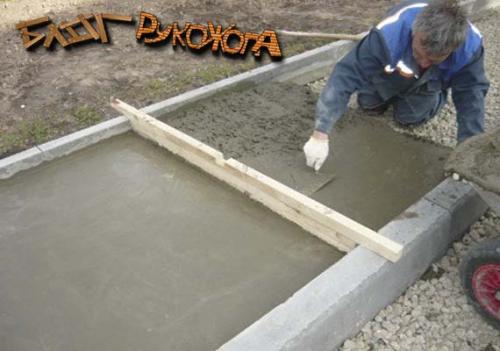 Можно ли укладывать тротуарную плитку на бетонное основание. Укладка брусчатки на бетон