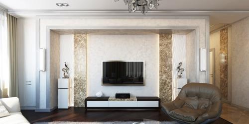 Отделка ниши в стене в гостиной. Ниша в гостиной — 95 фото нестандартных идей и правила оформления декоративных углублений в стене