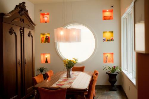 Отделка ниши в стене. Ниша в стене: советы, как сделать своими руками и использовать её в дизайне (80 фото) 12