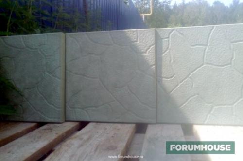 Самодельные формы для тротуарной плитки своими руками. Плитка-самоделка от Костя9