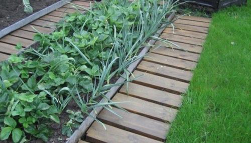 Как на даче сделать халявные дорожки. Из чего сделать дорожки между грядками: 12 популярных решений