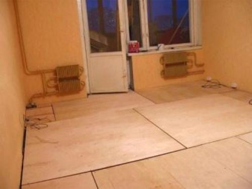 Как положить плитку на деревянный пол подготовка покрытия. Дерево и керамика – почему их нежелательно совмещать? 04